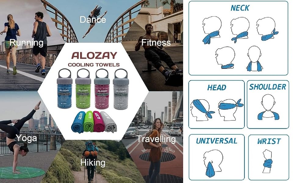 cooling towels usage